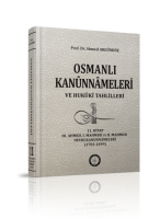 Osmanlı Araştırmaları Vakfı - OSMANLI KANUNNAMELERİ - 11