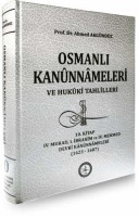 Osmanlı Araştırmaları Vakfı - OSMANLI KANUNNÂMELERİ - 10