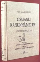 Osmanlı Araştırmaları Vakfı - OSMANLI KANUNNAMELERİ - 4