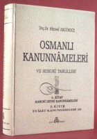 Osmanlı Araştırmaları Vakfı - OSMANLI KANUNNAMELERİ - 6