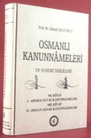 Osmanlı Araştırmaları Vakfı - OSMANLI KANUNNAMELERİ - 9