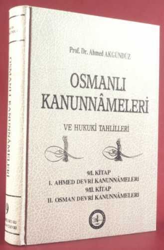 OSMANLI KANUNNAMELERİ - 9 - 1